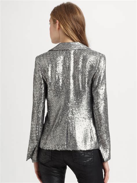 metallic cooling fabric jacket|Metallic Women's Contemporary Jackets & Blazers.